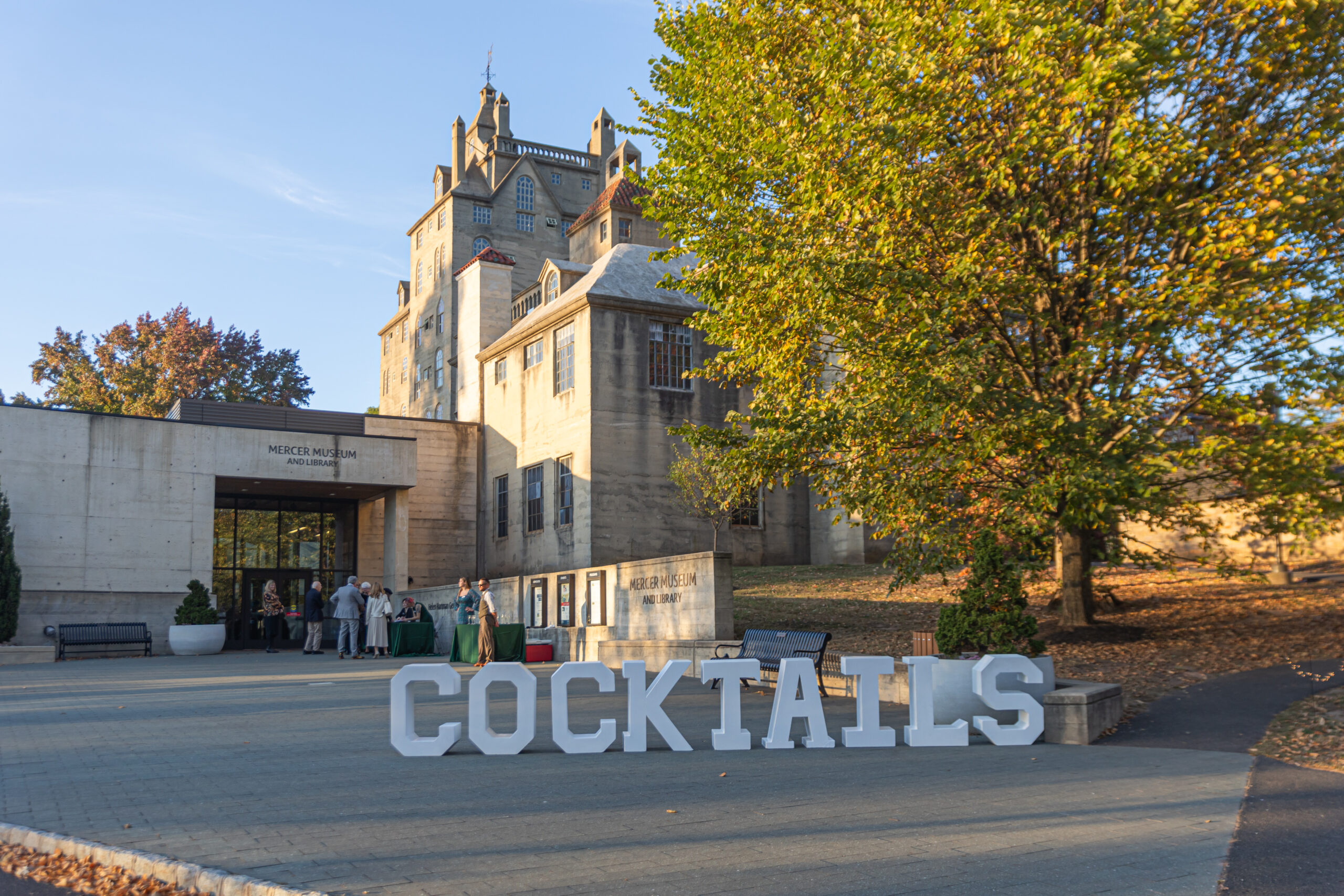 Cocktails at the Castle